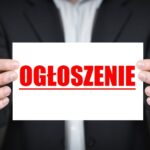 ogłoszenie